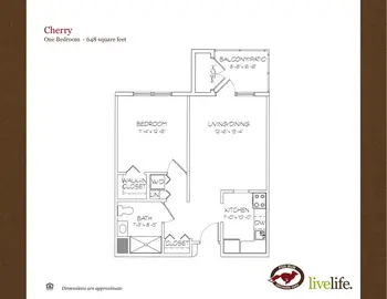 Floorplan of Fox Run Orchard Park, Assisted Living, Nursing Home, Independent Living, CCRC, Orchard Park, NY 10