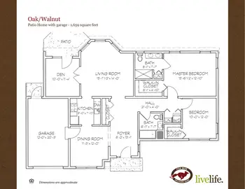 Floorplan of Fox Run Orchard Park, Assisted Living, Nursing Home, Independent Living, CCRC, Orchard Park, NY 15