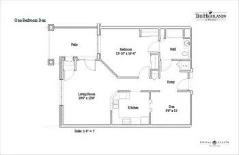Floorplan of The Highlands At Pittsford, Assisted Living, Nursing Home, Independent Living, CCRC, Pittsford, NY 13