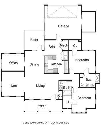 Floorplan of The Highlands At Pittsford, Assisted Living, Nursing Home, Independent Living, CCRC, Pittsford, NY 6
