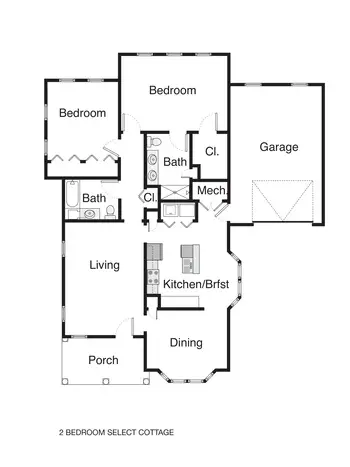 Floorplan of The Highlands At Pittsford, Assisted Living, Nursing Home, Independent Living, CCRC, Pittsford, NY 7