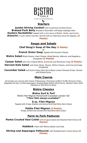 Dining menu of The Highlands At Pittsford, Assisted Living, Nursing Home, Independent Living, CCRC, Pittsford, NY 5