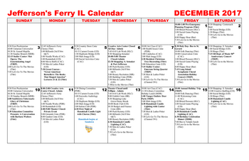 Activity Calendar of Jefferson Ferry, Assisted Living, Nursing Home, Independent Living, CCRC, South Setauket, NY 1