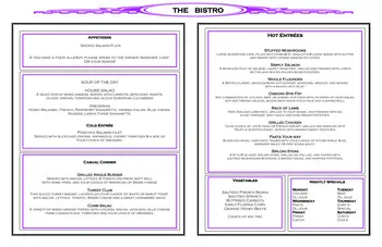 Dining menu of The Osborn, Assisted Living, Nursing Home, Independent Living, CCRC, Rye, NY 1