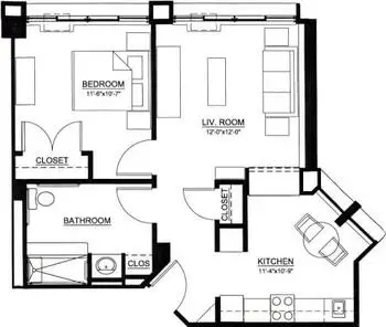 Floorplan of The Wesley Community, Assisted Living, Nursing Home, Independent Living, CCRC, Saratoga Springs, NY 9