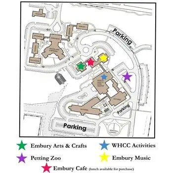 Campus Map of The Wesley Community, Assisted Living, Nursing Home, Independent Living, CCRC, Saratoga Springs, NY 1