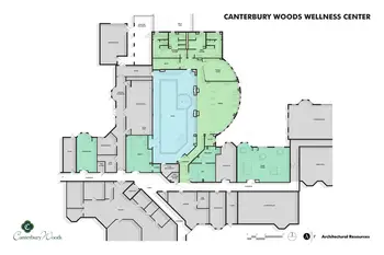 Campus Map of Canterbury Woods, Assisted Living, Nursing Home, Independent Living, CCRC, Williamsville, NY 3