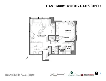Floorplan of Canterbury Woods, Assisted Living, Nursing Home, Independent Living, CCRC, Williamsville, NY 15