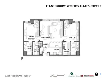Floorplan of Canterbury Woods, Assisted Living, Nursing Home, Independent Living, CCRC, Williamsville, NY 7