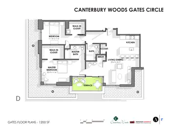 Floorplan of Canterbury Woods, Assisted Living, Nursing Home, Independent Living, CCRC, Williamsville, NY 5