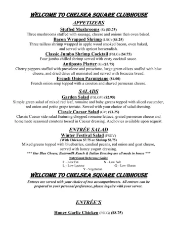 Dining menu of Canterbury Woods, Assisted Living, Nursing Home, Independent Living, CCRC, Williamsville, NY 7