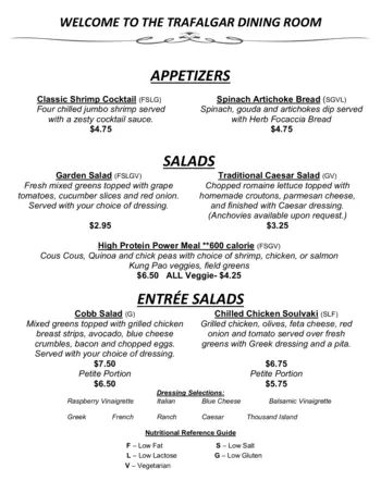 Dining menu of Canterbury Woods, Assisted Living, Nursing Home, Independent Living, CCRC, Williamsville, NY 17