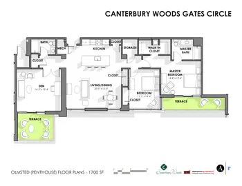 Floorplan of Canterbury Woods, Assisted Living, Nursing Home, Independent Living, CCRC, Williamsville, NY 4