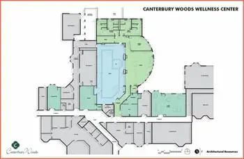 Campus Map of Canterbury Woods, Assisted Living, Nursing Home, Independent Living, CCRC, Williamsville, NY 5