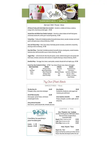 Dining menu of Brethren Care Village, Assisted Living, Nursing Home, Independent Living, CCRC, Ashland, OH 2