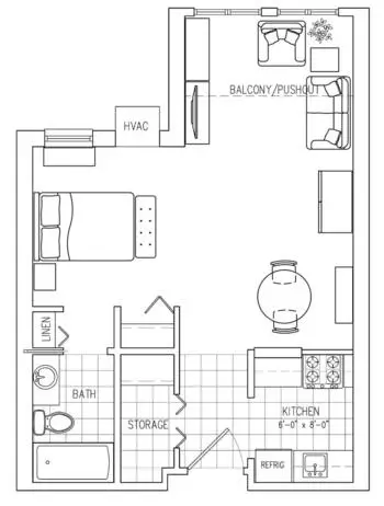 Floorplan of Laurel Lake, Assisted Living, Nursing Home, Independent Living, CCRC, Hudson, OH 4