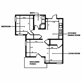 Floorplan of Ohio Eastern Star Home, Assisted Living, Nursing Home, Independent Living, CCRC, Mount Vernon, OH 6