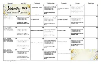 Activity Calendar of The Normandy, Assisted Living, Nursing Home, Independent Living, CCRC, Rocky River, OH 7