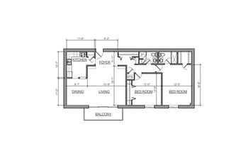 Floorplan of The Normandy, Assisted Living, Nursing Home, Independent Living, CCRC, Rocky River, OH 7