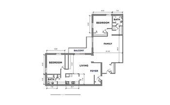 Floorplan of The Normandy, Assisted Living, Nursing Home, Independent Living, CCRC, Rocky River, OH 9