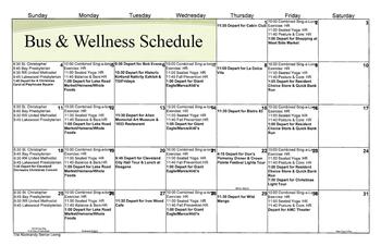 Activity Calendar of The Normandy, Assisted Living, Nursing Home, Independent Living, CCRC, Rocky River, OH 12