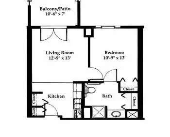 Floorplan of Altenheim, Assisted Living, Nursing Home, Independent Living, CCRC, Strongsville, OH 5