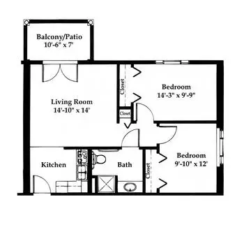Floorplan of Altenheim, Assisted Living, Nursing Home, Independent Living, CCRC, Strongsville, OH 14