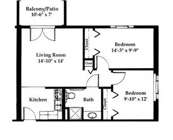 Floorplan of Altenheim, Assisted Living, Nursing Home, Independent Living, CCRC, Strongsville, OH 13