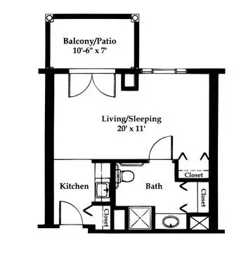 Floorplan of Altenheim, Assisted Living, Nursing Home, Independent Living, CCRC, Strongsville, OH 18