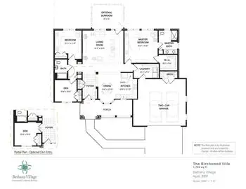 Floorplan of Bethany Village, Assisted Living, Nursing Home, Independent Living, CCRC, Dayton, OH 7