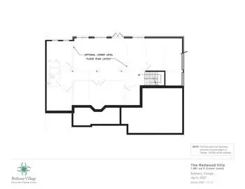 Floorplan of Bethany Village, Assisted Living, Nursing Home, Independent Living, CCRC, Dayton, OH 10