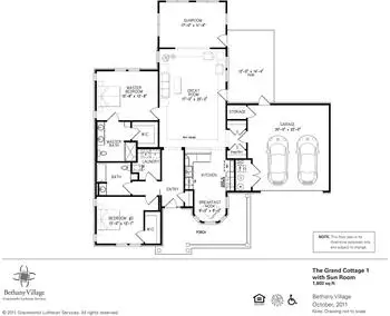 Floorplan of Bethany Village, Assisted Living, Nursing Home, Independent Living, CCRC, Dayton, OH 18