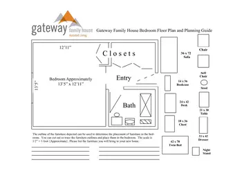 Floorplan of Gateway Retirement Community, Assisted Living, Nursing Home, Independent Living, CCRC, Euclid, OH 1