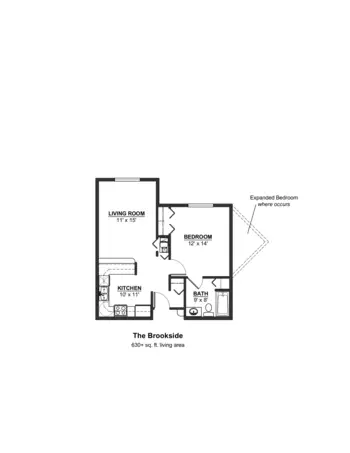 Floorplan of Willow Brook Christian Communities, Assisted Living, Nursing Home, Independent Living, CCRC, Delaware, OH 3