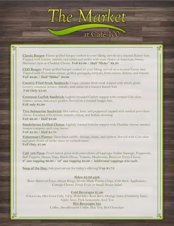 Dining menu of Willow Brook Christian Communities, Assisted Living, Nursing Home, Independent Living, CCRC, Delaware, OH 2