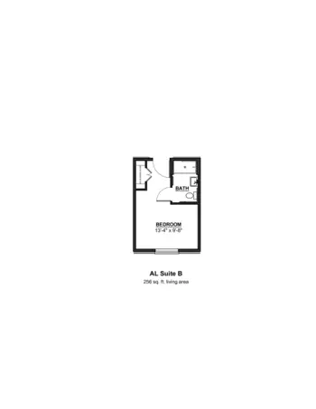 Floorplan of Willow Brook Christian Communities, Assisted Living, Nursing Home, Independent Living, CCRC, Delaware, OH 6
