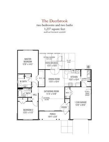 Floorplan of Willow Brook Christian Communities, Assisted Living, Nursing Home, Independent Living, CCRC, Delaware, OH 11