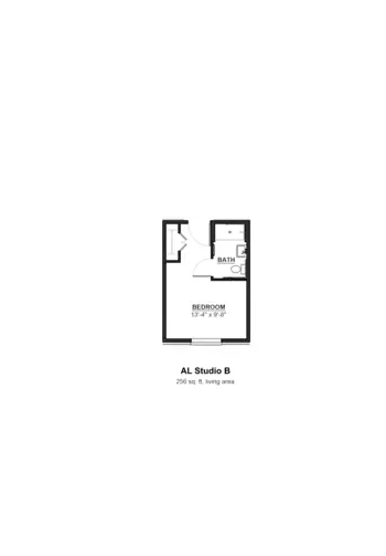 Floorplan of Willow Brook Christian Communities, Assisted Living, Nursing Home, Independent Living, CCRC, Delaware, OH 16