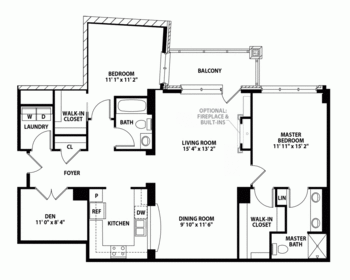 Floorplan of Friendship Village of Dublin, Assisted Living, Nursing Home, Independent Living, CCRC, Dublin, OH 4