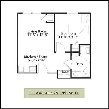 Floorplan of West View Healthy Living, Assisted Living, Nursing Home, Independent Living, CCRC, Wooster, OH 1