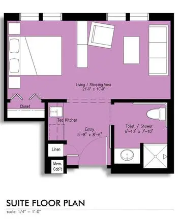 Floorplan of Saint Simeon's, Assisted Living, Nursing Home, Independent Living, CCRC, Tulsa, OK 7
