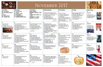 Activity Calendar of Zarrow Pointe, Assisted Living, Nursing Home, Independent Living, CCRC, Tulsa, OK 5
