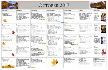 Activity Calendar of Zarrow Pointe, Assisted Living, Nursing Home, Independent Living, CCRC, Tulsa, OK 8