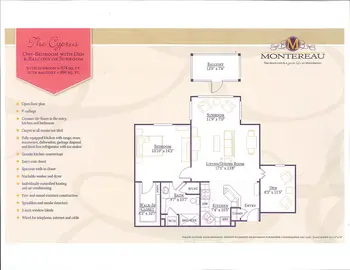 Floorplan of Montereau, Assisted Living, Nursing Home, Independent Living, CCRC, Tulsa, OK 7