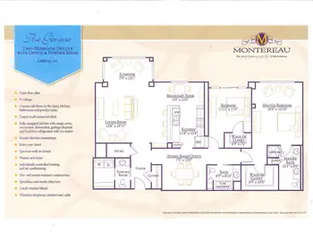 Floorplan of Montereau, Assisted Living, Nursing Home, Independent Living, CCRC, Tulsa, OK 11