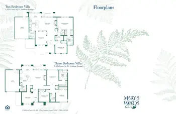 Floorplan of Mary's Woods, Assisted Living, Nursing Home, Independent Living, CCRC, Lake Oswego, OR 5