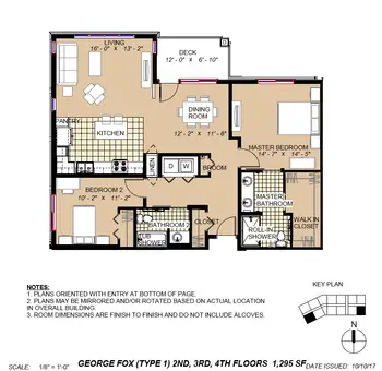 Floorplan of Friendsview, Assisted Living, Nursing Home, Independent Living, CCRC, Newberg, OR 16
