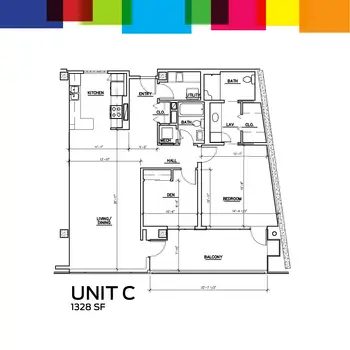 Floorplan of Terwilliger Plaza, Assisted Living, Nursing Home, Independent Living, CCRC, Portland, OR 3