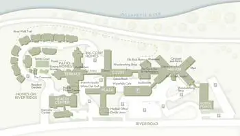 Campus Map of Willamette View, Assisted Living, Nursing Home, Independent Living, CCRC, Portland, OR 1