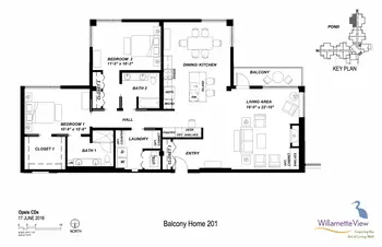 Floorplan of Willamette View, Assisted Living, Nursing Home, Independent Living, CCRC, Portland, OR 1